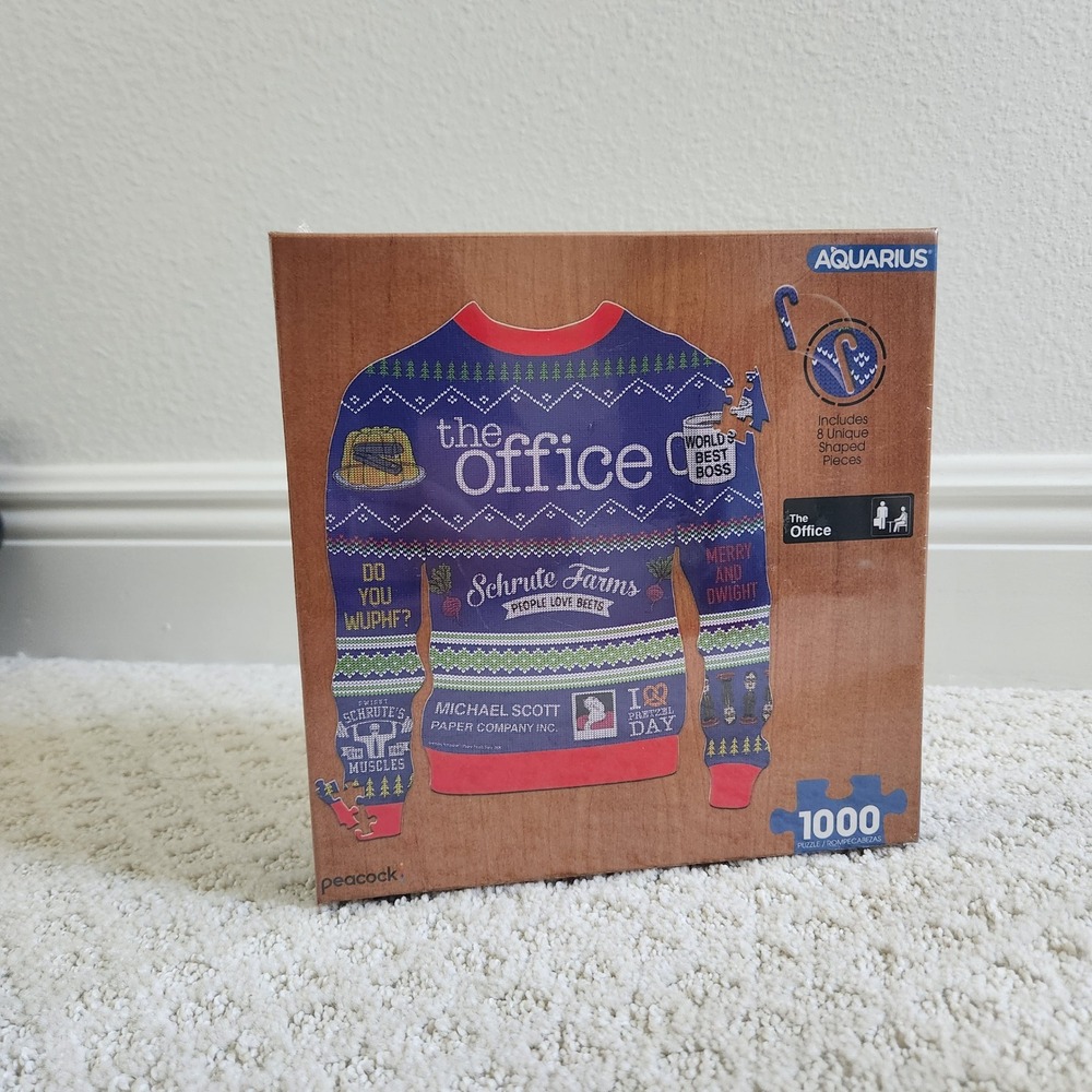 Aquarius The‎ Office Sweater Puzzle 1000 Pieces NIB